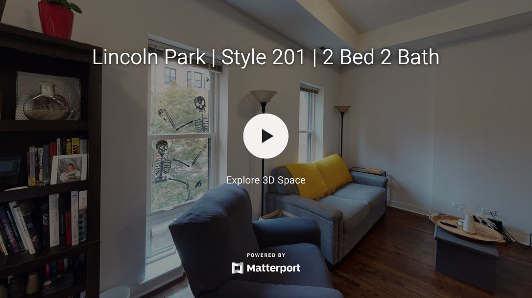 Lincoln Park Style 201 2 Bed 2 Bath