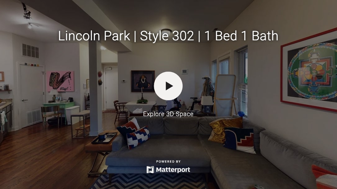 Lincoln Park Style 302 1 Bed 1 Bath