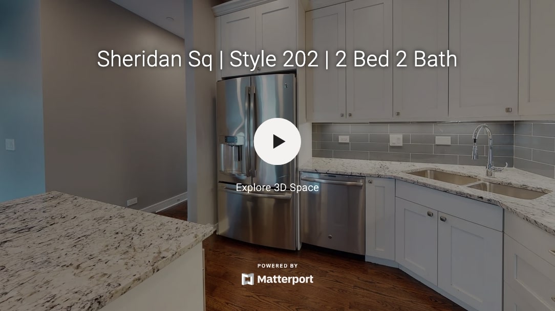 Sheridan Sq Style 202 2 Bed 2 Bath