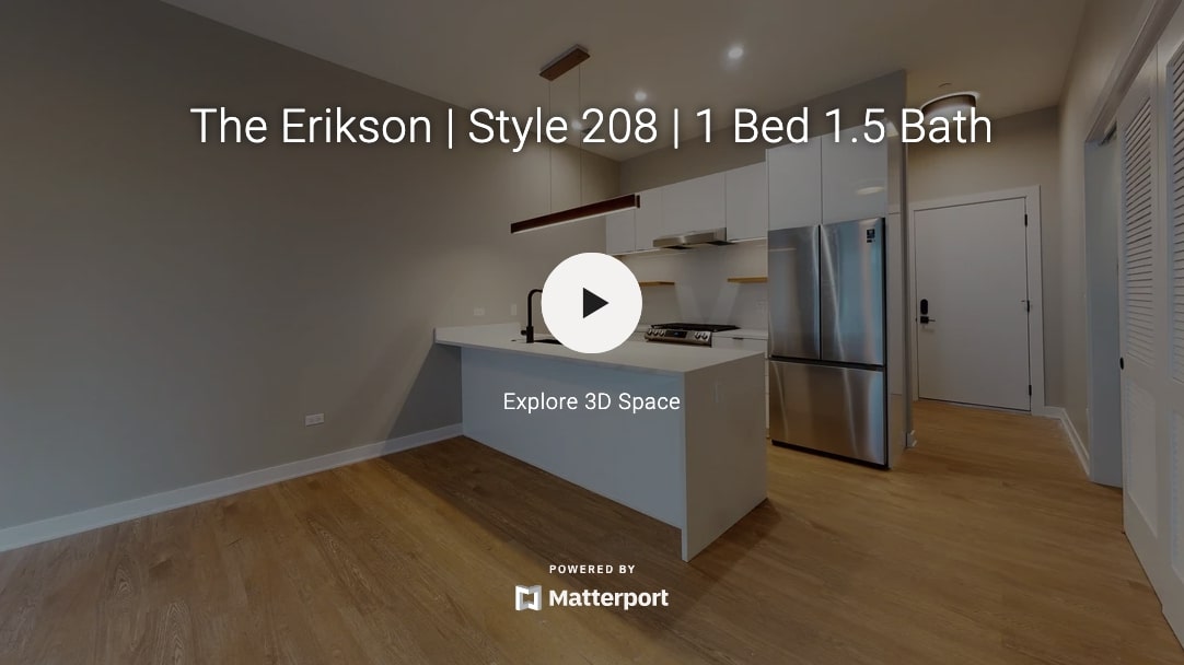 The Erikson Style 208 1 Bed 1 5 Bath