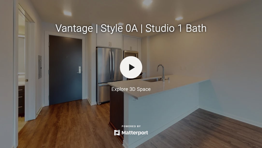 Vantage Style 0A Studio 1 Bath
