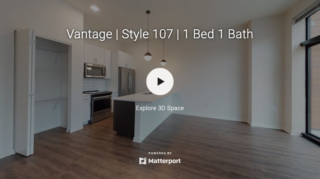 Vantage Style 107 1 Bed 1 Bath