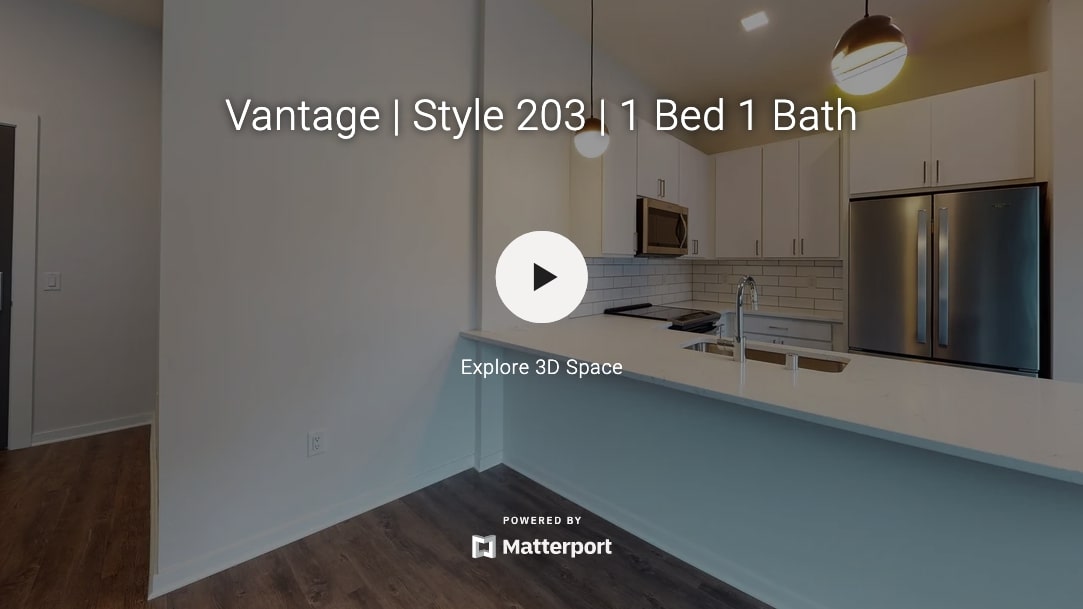 Vantage Style 203 1 Bed 1 Bath