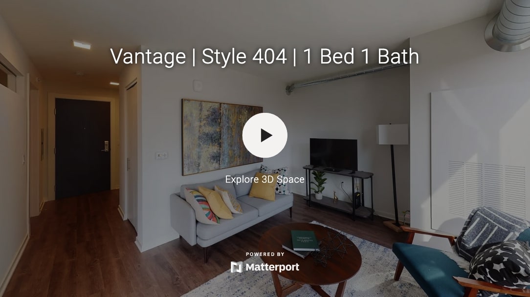 Vantage Style 404 1 Bed 1 Bath