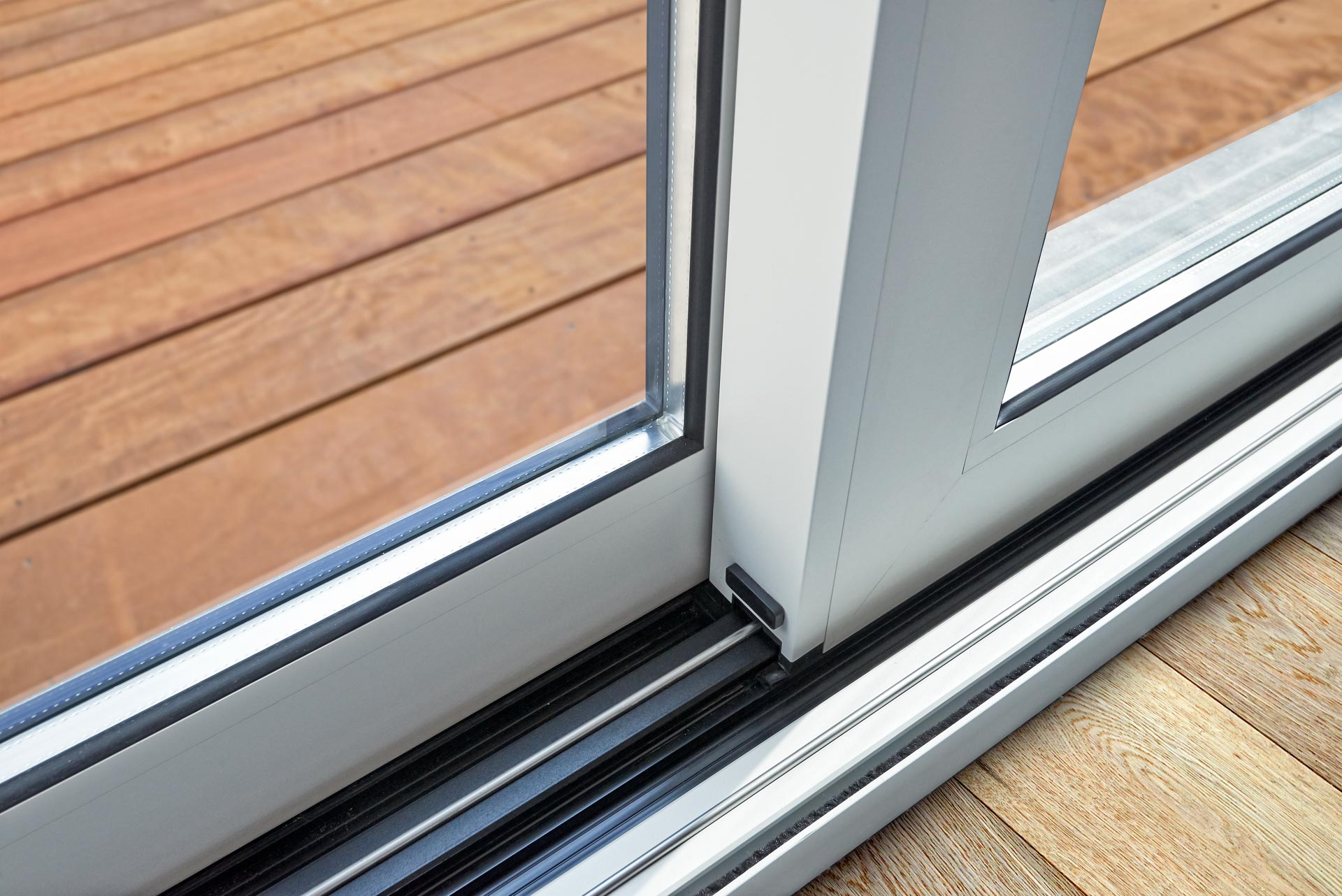 how to make your sliding door tracks sparkle